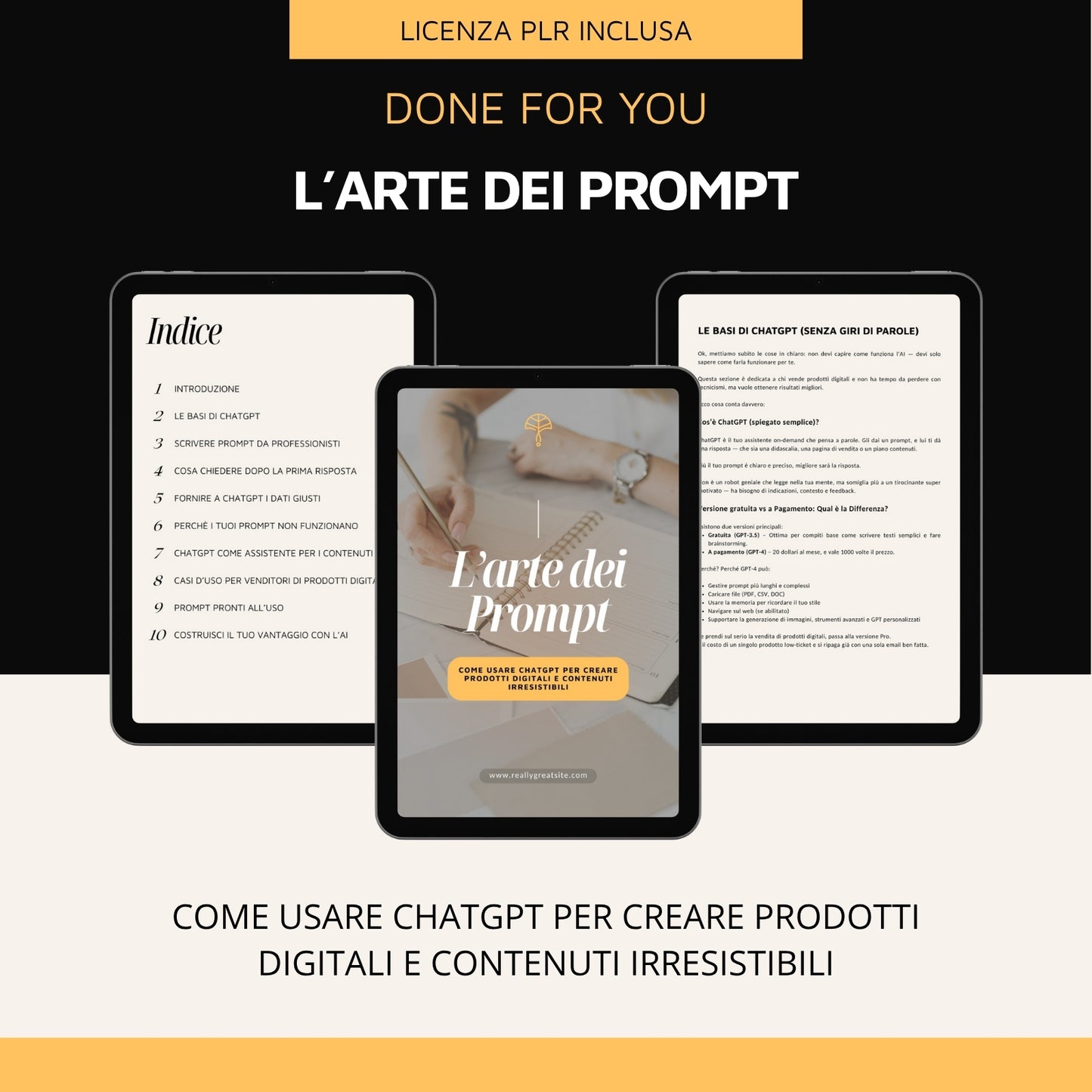 L’Arte dei Prompt: Come usare ChatGPT per creare prodotti digitali e contenuti irresistibili